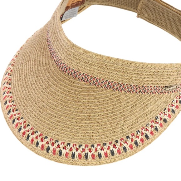 Multi Colored
K. Keith Decorative Trim Sun Visor Hat - Picture 11 of 11